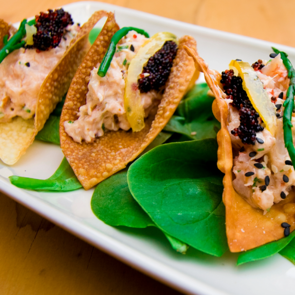 Caviar Tacos