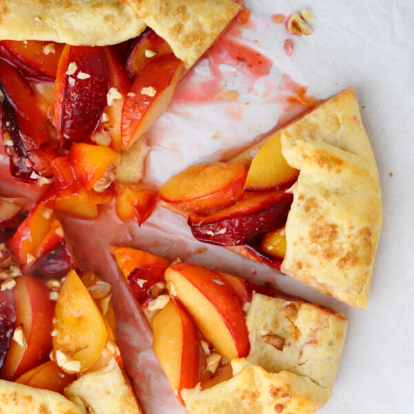 nectarine galette