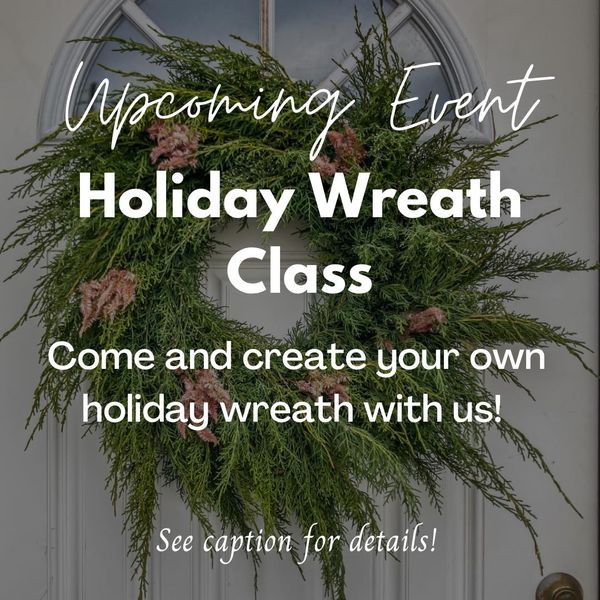 Cherry Hill Farms Wreath Class